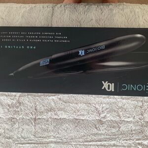 BIO IONIC Black Professional Hair Straightener